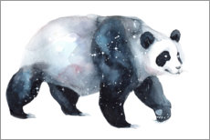 Stampa su tela  Galaxy Panda - Déborah Maradan