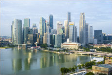 Poster  Grattacieli di Singapore - Fraser Hall
