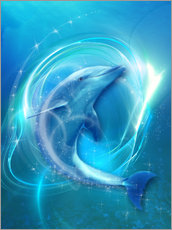Adesivo murale  Energia del delfino - Dolphins DreamDesign