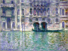 Stampa su plexi-alluminio  Palazzo da Mula, Venezia - Claude Monet