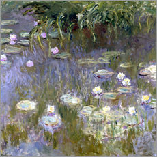 Adesivo murale  Ninfee - Claude Monet
