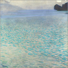 Stampa su vetro acrilico  Sull'Attersee - Gustav Klimt