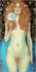 Poster  Nuda Veritas - Gustav Klimt