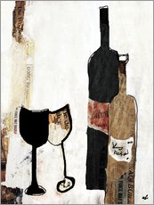 Adesivo murale  Vino - Christin Lamade