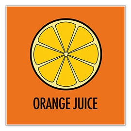 Poster  Orange Juice - JASMIN!