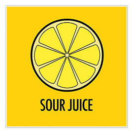 Poster Sour Juice