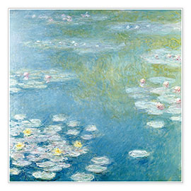 Poster  Ninfee a Giverny - Claude Monet