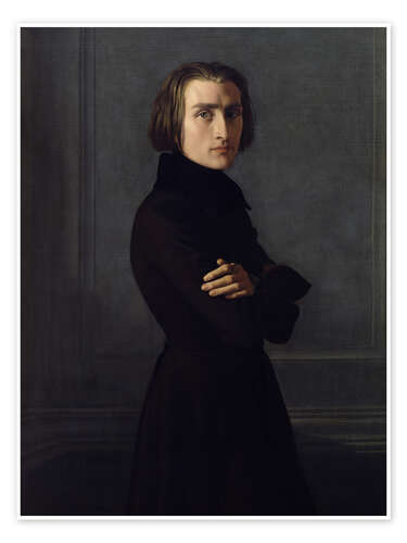 Poster Ritratto di Franz Liszt