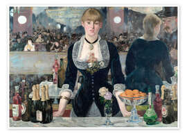Poster  Il bar delle Folies-Bergère - Edouard Manet