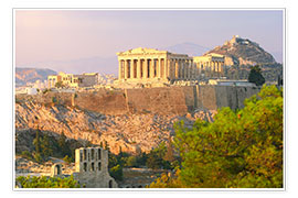 Poster  Akropolis, Athens, Greece - Jan Schuler
