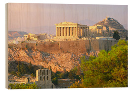 Stampa su legno  Akropolis, Athens, Greece - Jan Schuler