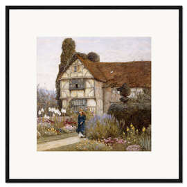 Stampa artistica con cornice  Old Manor House - Helen Allingham