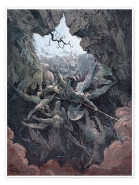 Poster  Milton: Paradise Lost - Gustave Doré