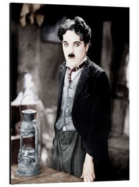 Stampa su alluminio  Charles Chaplin