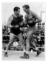 Poster  Jack Dempsey and Max Baer