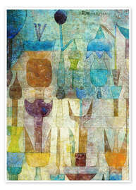 Poster  Piante del primo mattino - Paul Klee
