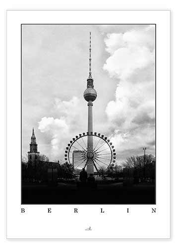 Poster Berlin - Television Tower