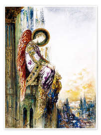 Poster  Angelo viaggiatore - Gustave Moreau