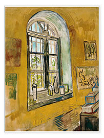 Poster  Finestra nello studio - Vincent van Gogh
