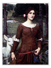 Poster  Lady Clare - John William Waterhouse