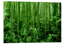 Stampa su PVC  bamboo forest - GUGIGEI