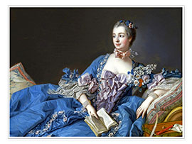 Poster Madame de Pompadour