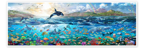 Poster Panorama oceanico