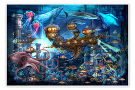 Poster  Atlantis Express - Ciro Marchetti