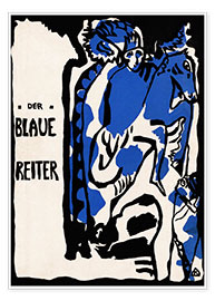 Poster  Der blaue Reiter - Wassily Kandinsky