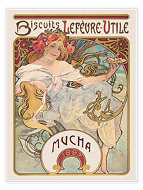 Poster Biscuits Lefèvre-Utile