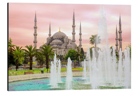 Stampa su alluminio  the blue mosque (magi cami) in Istanbul / Turkey (vintage picture) - gn fotografie
