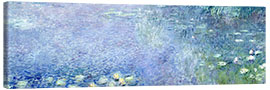 Stampa su tela  Ninfee 2 - Claude Monet