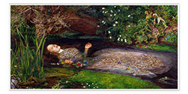 Poster  Ophelia - Sir John Everett Millais