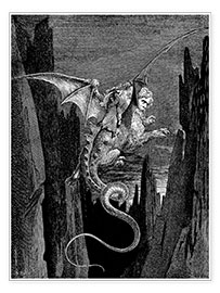 Poster  Divine Comedy, Inferno - Gustave Doré