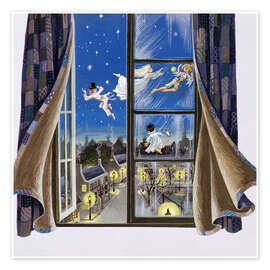Poster  Illustrazione di Peter Pan - Anne Grahame Johnstone