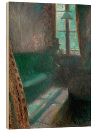 Stampa su legno  Notte a Saint-Cloud - Edvard Munch