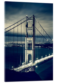Stampa su vetro acrilico  Golden Gate Bridge, San Francisco