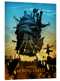 Stampa su PVC  Howl's Moving Castle (Il castello errante di Howl) - Albert Cagnef