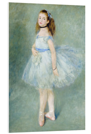 Stampa su PVC  The Dancer - Pierre-Auguste Renoir
