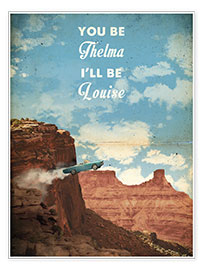 Poster  Thelma e Louise - 2ToastDesign