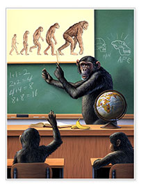 Poster  Evolution - Jerry LoFaro