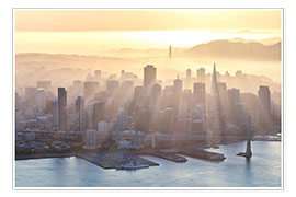 Poster  San Francisco nella nebbia - Matteo Colombo