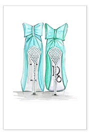 Poster Scarpe di Tiffany