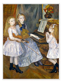 Poster  The Daughters of Catulle Mendès - Pierre-Auguste Renoir