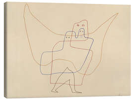Stampa su tela  Protetto dagli angeli - Paul Klee