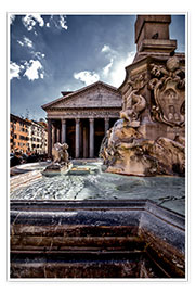 Poster  Pantheon a Roma, Italia - Sören Bartosch