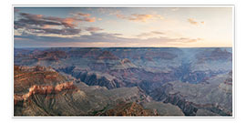 Poster  Panoramic sunrise of Grand Canyon, Arizona, USA - Matteo Colombo
