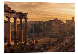 Stampa su PVC  Rome : the Temple of Saturn