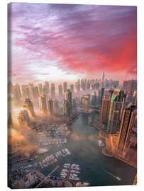Stampa su tela  Dubai harbor