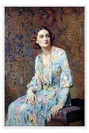 Poster Ritratto di una signora